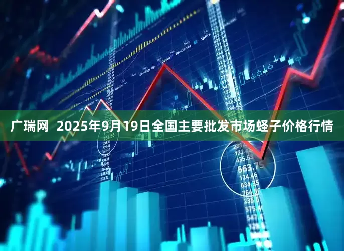 广瑞网  2025年9月19日全国主要批发市场蛏子价格行情