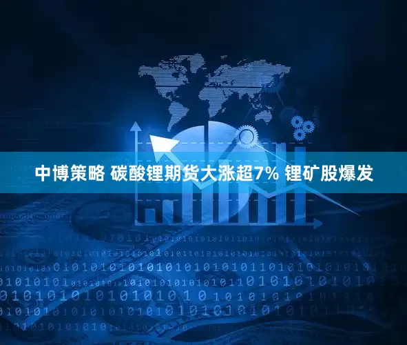 中博策略 碳酸锂期货大涨超7% 锂矿股爆发